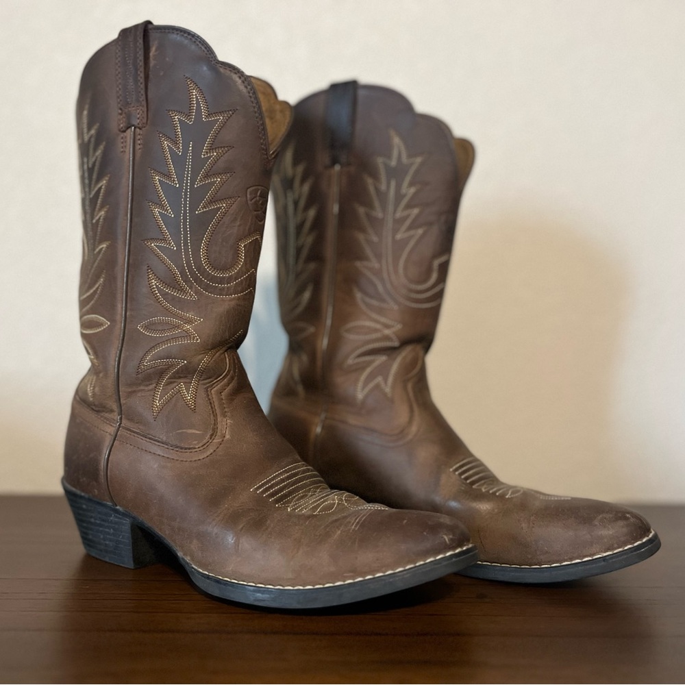 Brown Western Cowboy Boots